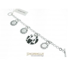 PIANEGONDA bracciale argento e charms Cloison D'Amour referenza BA010850 new